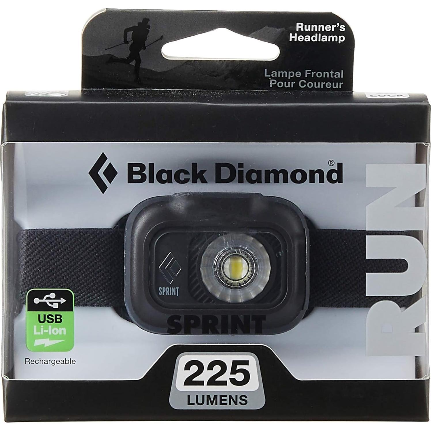 Linterna Frontal Recargable Black Diamond Sprint 225 Lúmenes