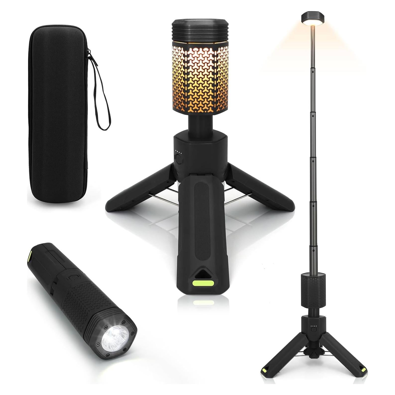 Linterna de Camping Recargable MOPGLR 10500mAh Telescópica