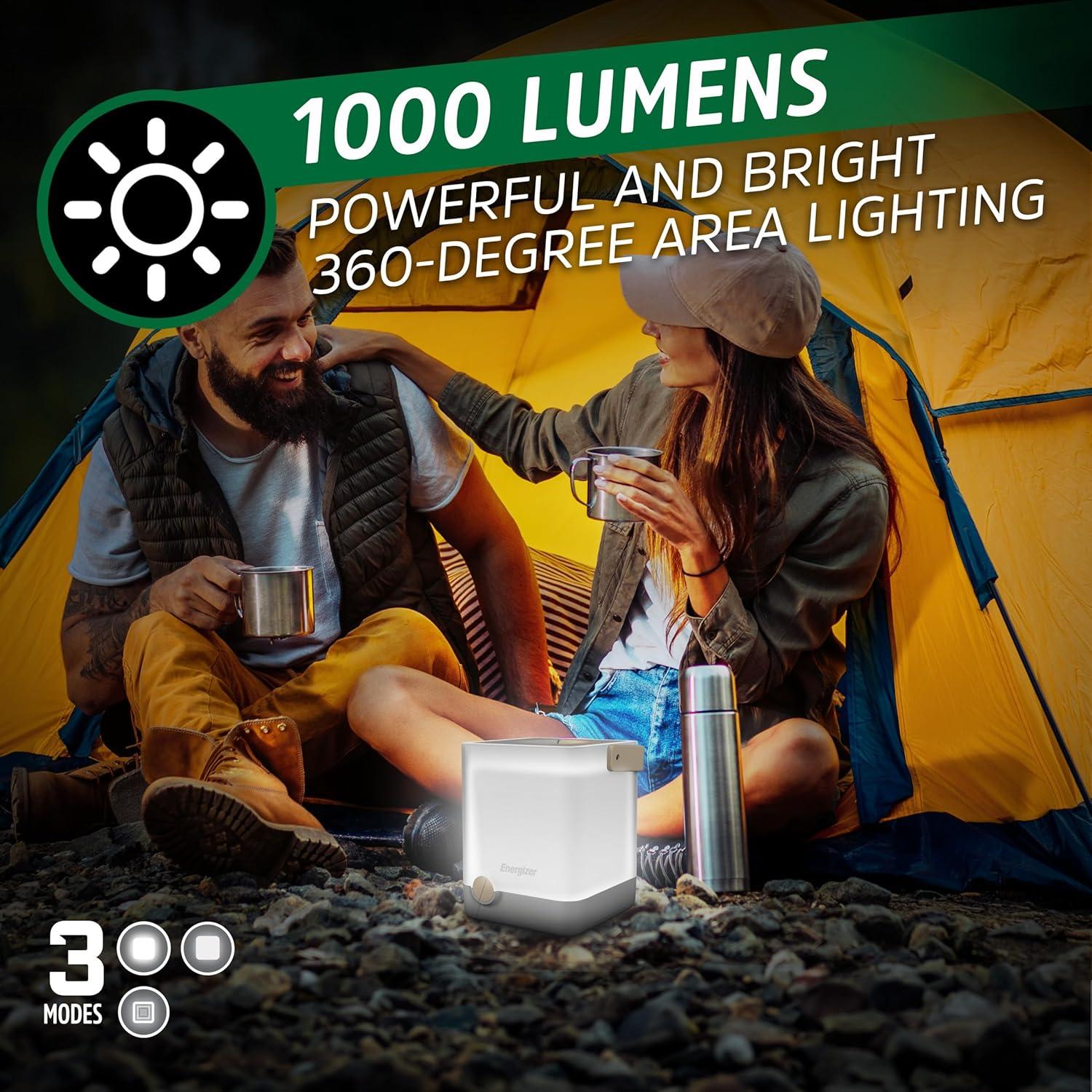 Linterna de Camping Energizer LightxPower Cube 1000 Lúmenes IPX4