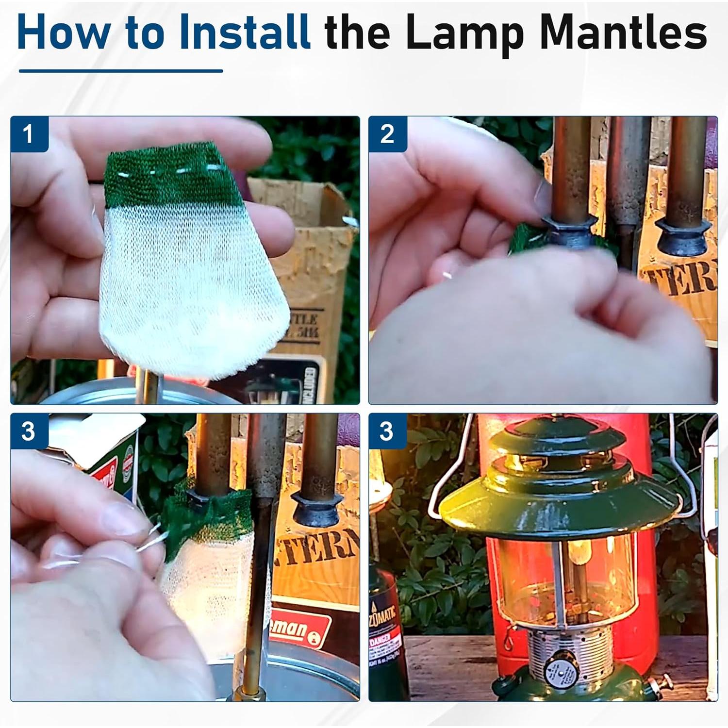 Mantillos de Linterna Coleman #21 - Paquete de 10 Unidades