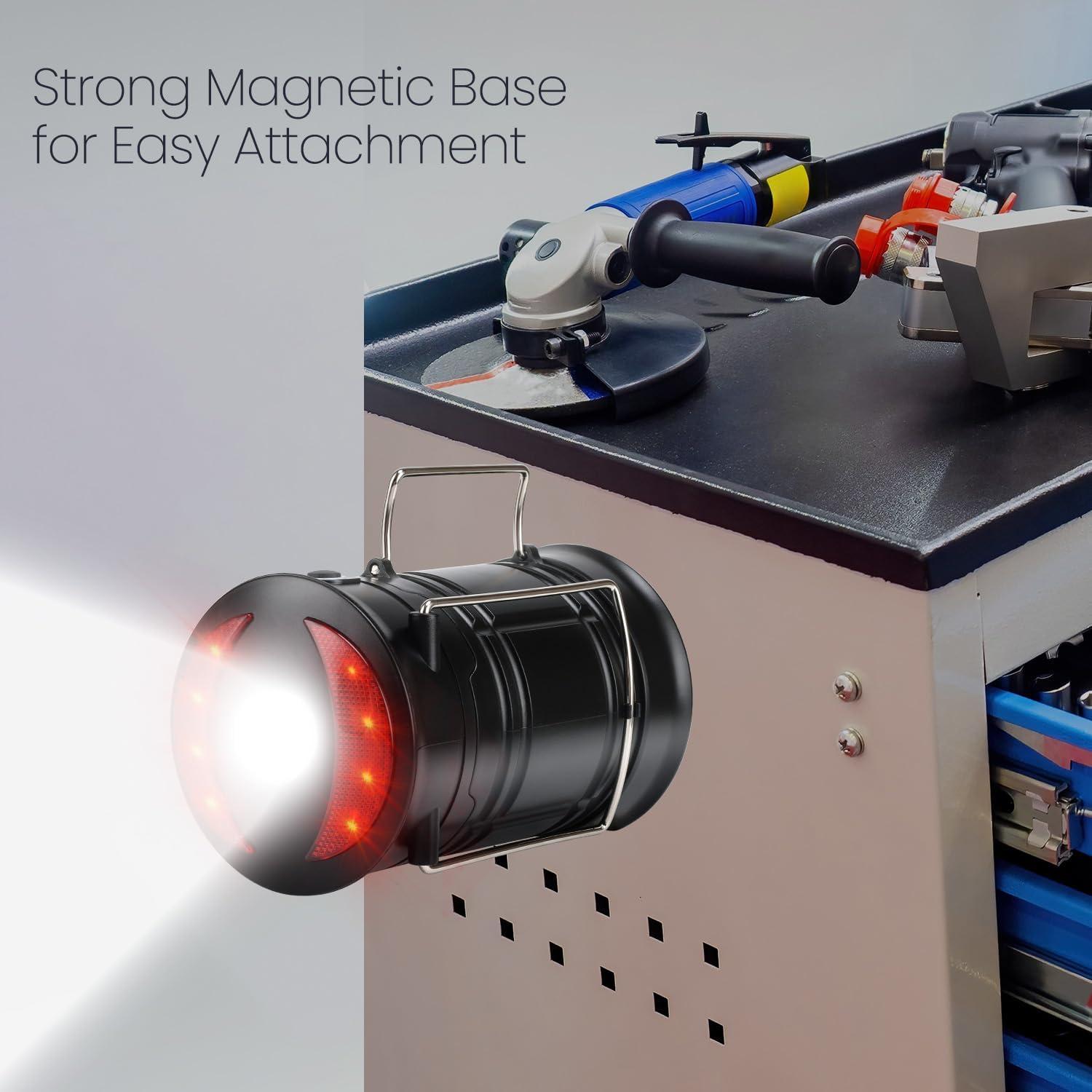 Linternas de Camping Lichamp 4 Piezas Recargables 300 Lúmenes