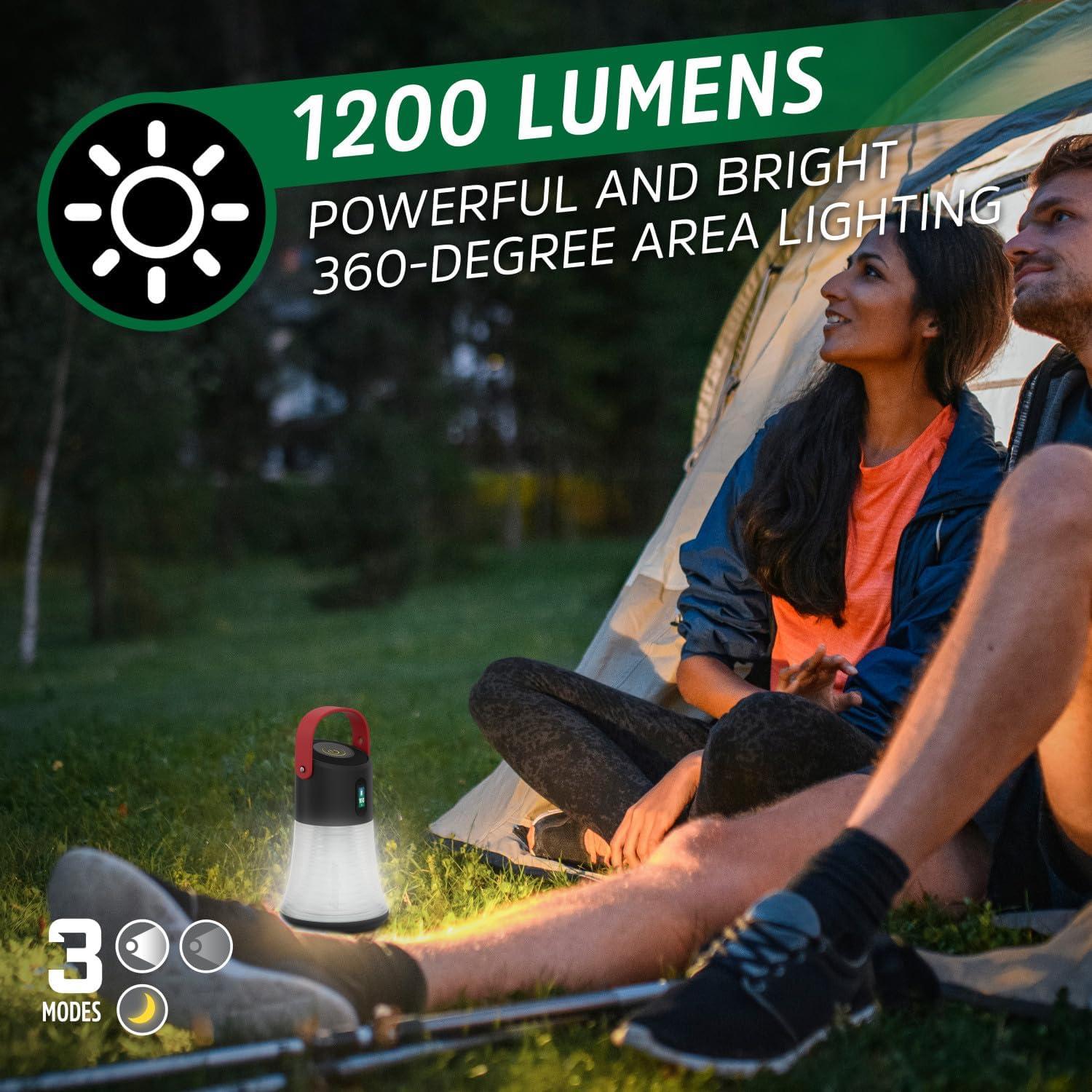 Linterna LED Recargable Energizer X1200, Resistente al Agua IPX4