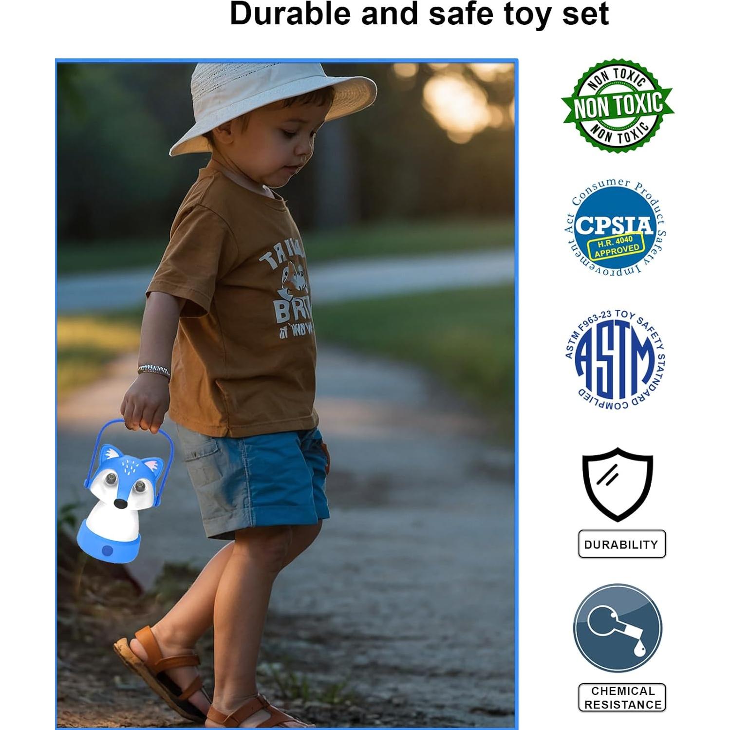 Conjunto de Linternas LED para Niños ANJ - Camping y Aventura