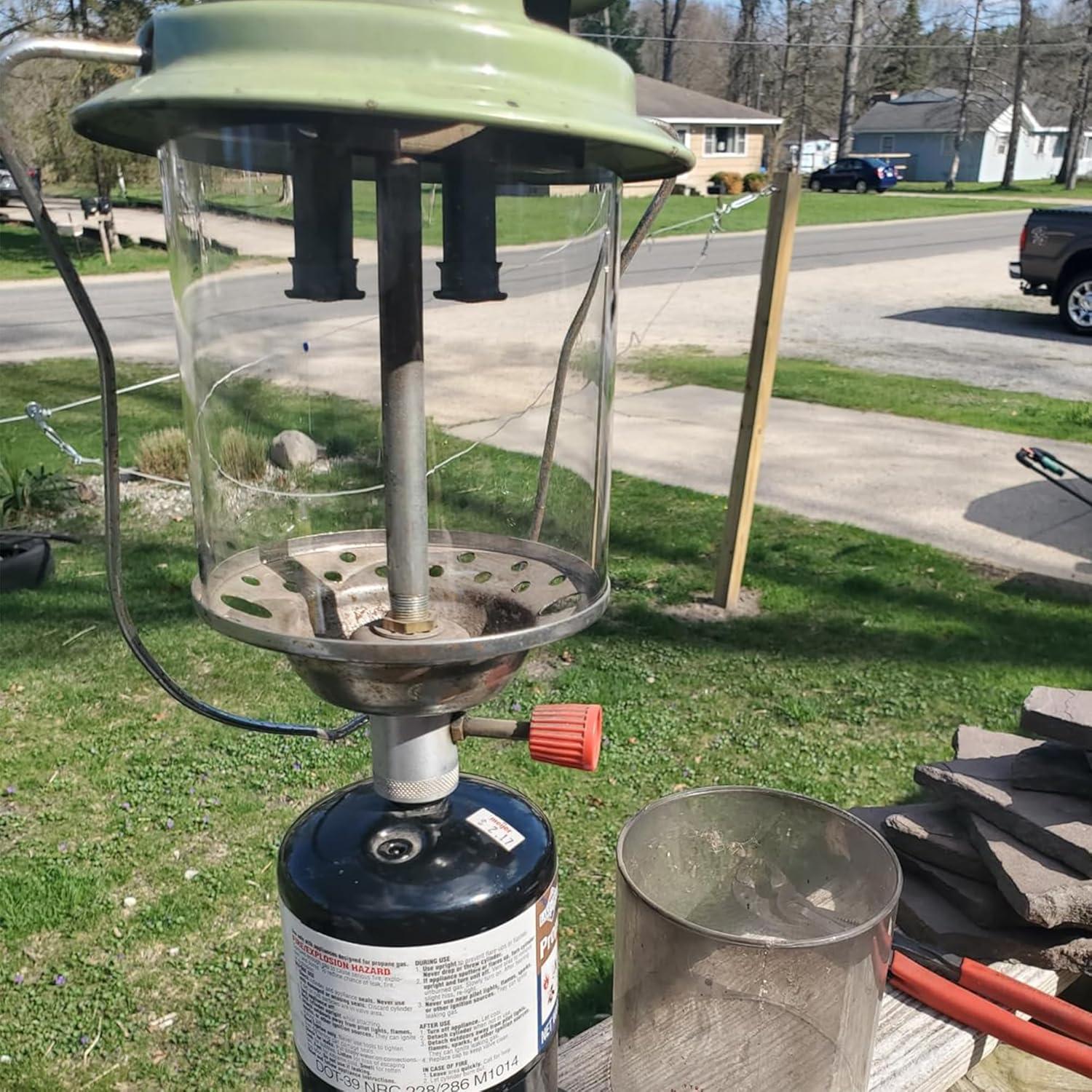 Globo de Vidrio para Linterna SUNJIKA 12.45 cm Reemplazo Coleman 290