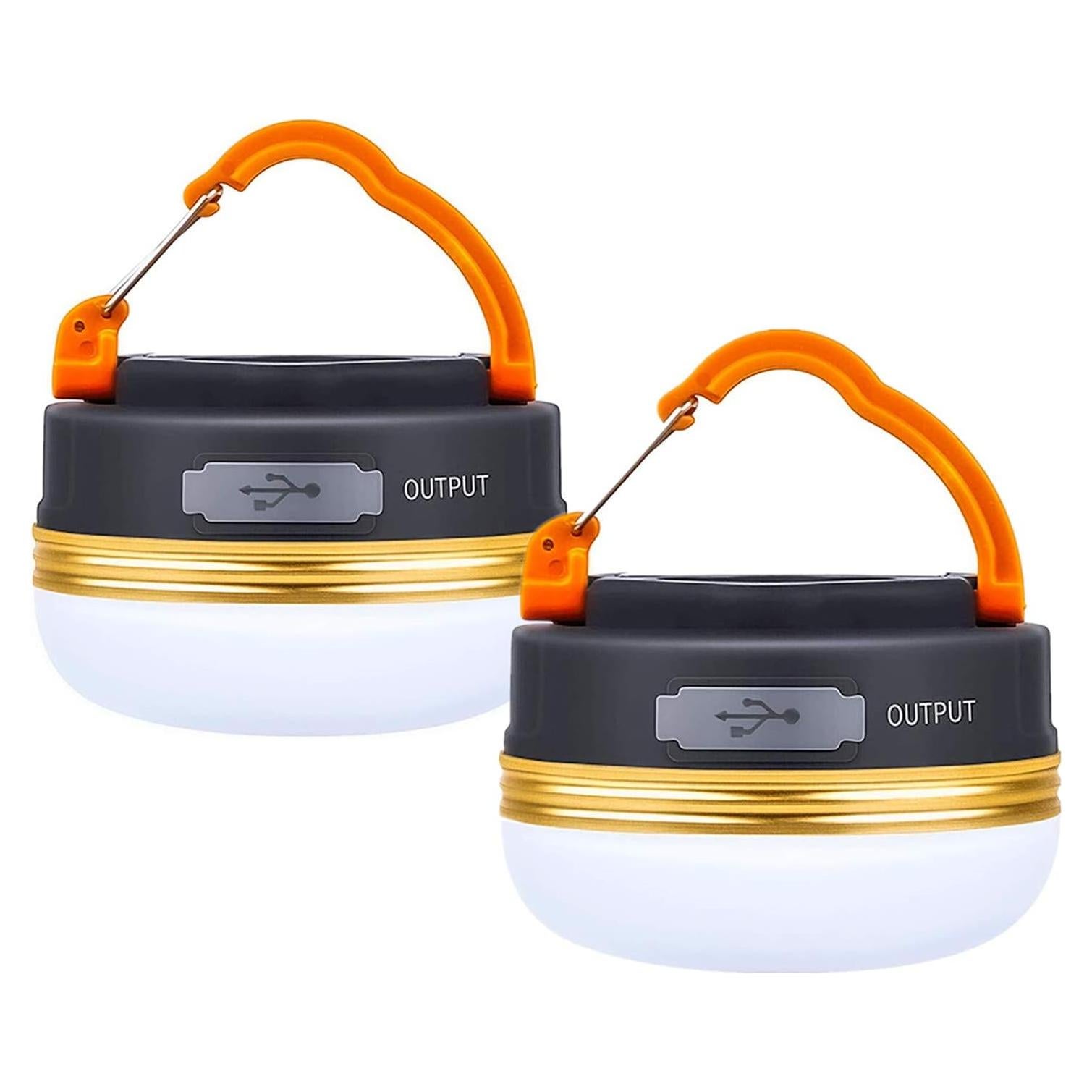 Linterna LED Recargable Censinda 300LM 4 Modos 2 Paquetes