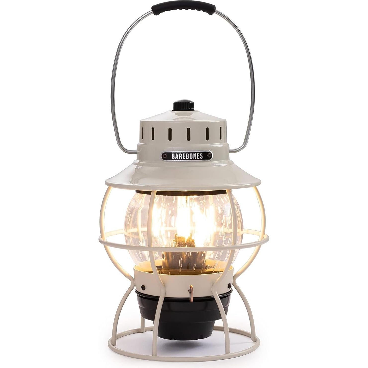 Linterna LED Vintage Barebones - 6.5x6.5x9.5cm - Camping
