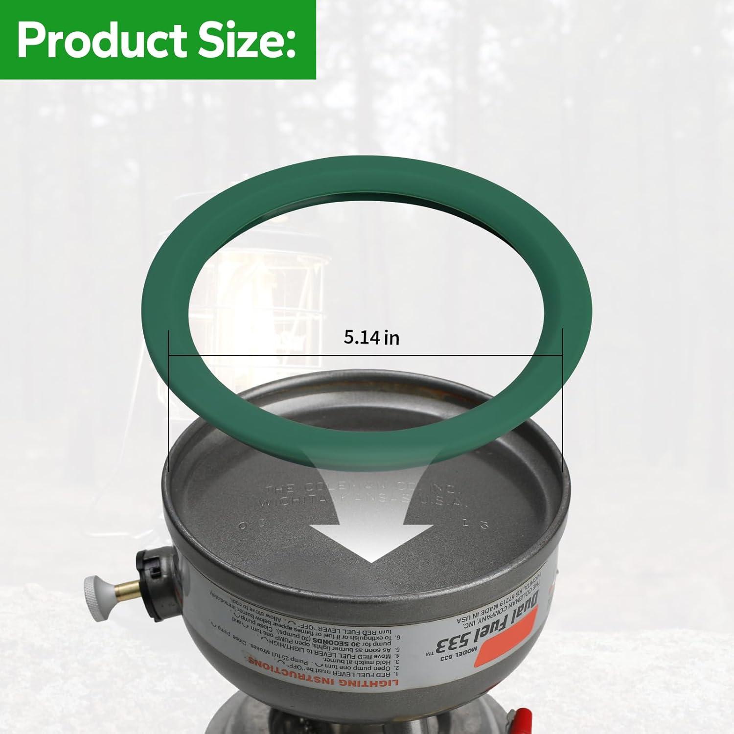 Base de tanque de queroseno de silicona LVACODV para linternas