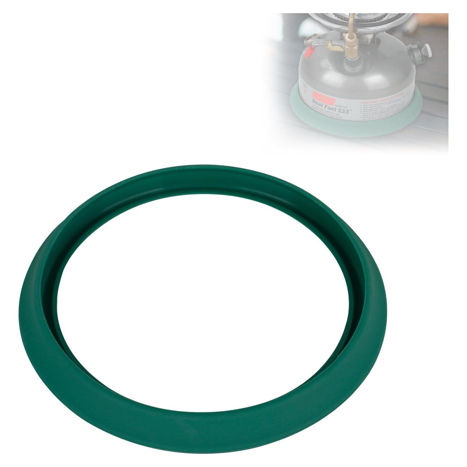 Base de Silicona para Tanque de Keroseno Coleman Verde