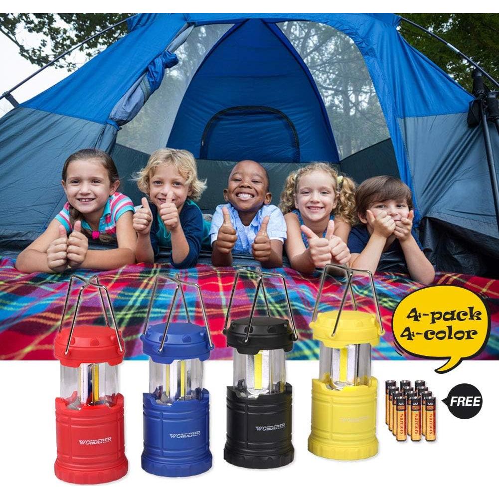 Linterna LED Mini PR-WONDERER 4 Pzas 350 Lúmenes Portátil