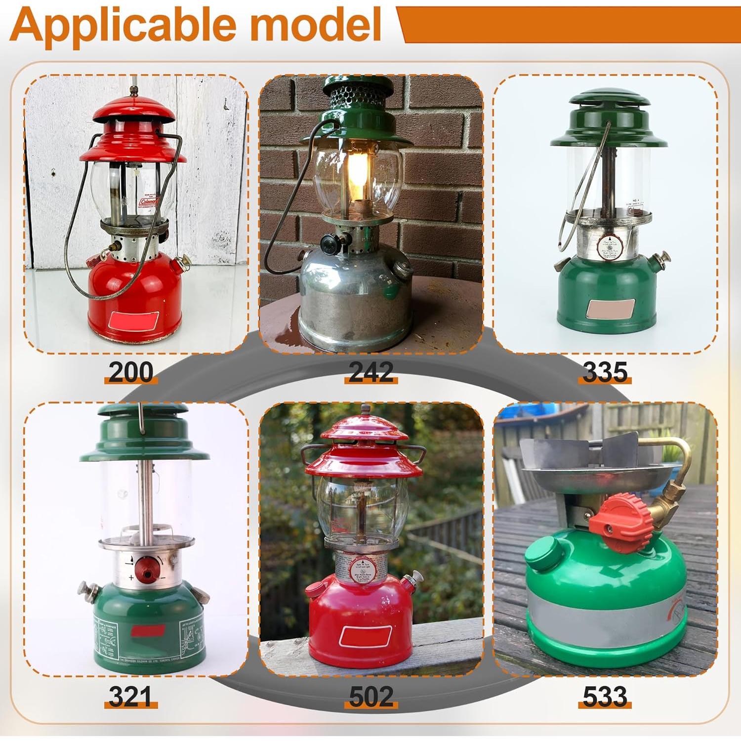 Junta de Silicona para Lámparas Coleman - Estabilidad y Protección