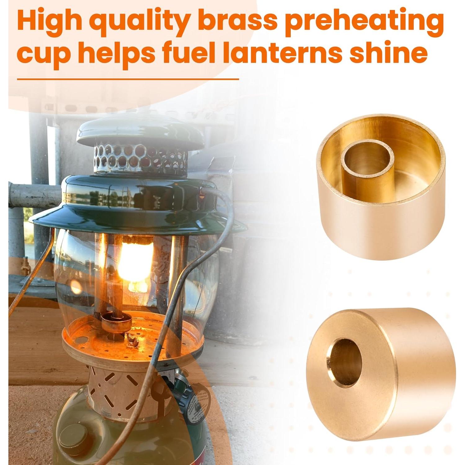 Taza de Precalentamiento de Latón para Linternas Coleman 2015101