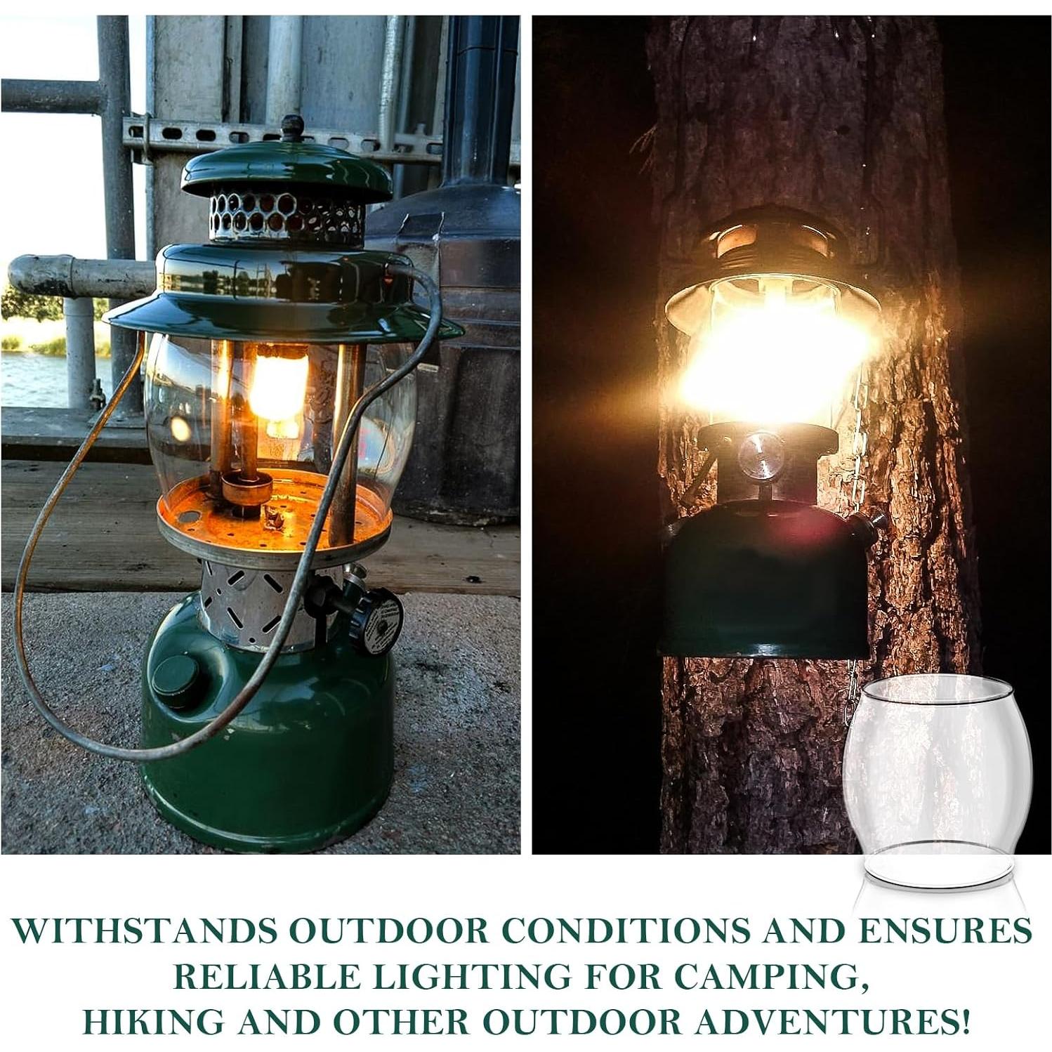 Reemplazo Globo de Vidrio para Linterna Coleman R690B051