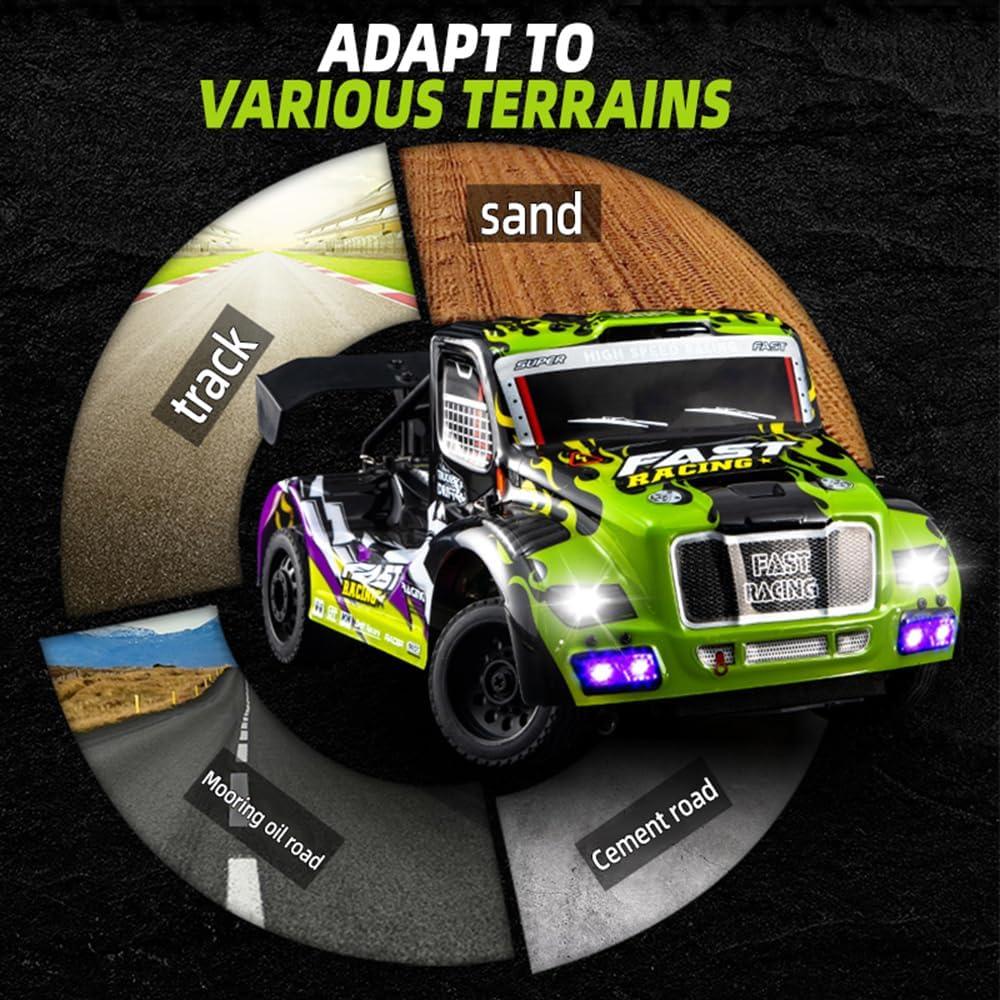 Coche RC Drift YIKESHU 1/16 4x4 Alta Velocidad 40 KM/H