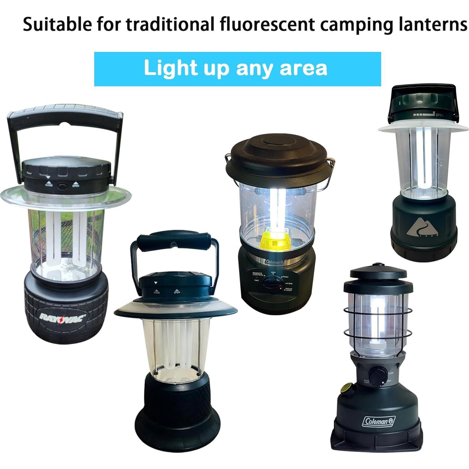 Bombillas de Linterna de Camping KosunRefill 6400K Base 2G7 - Paquete de 2