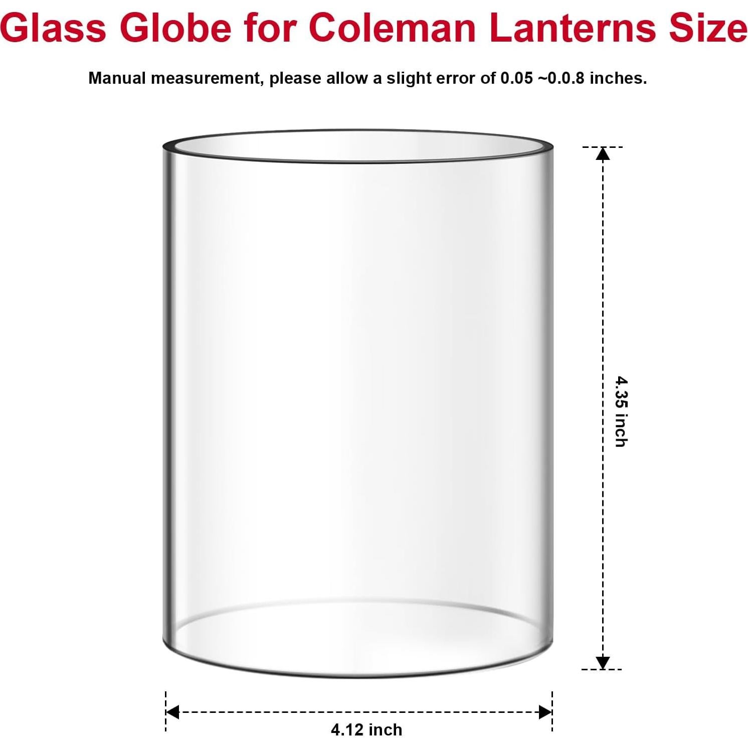 Reemplazo de vidrio para linterna Coleman 288 - HEBRAR