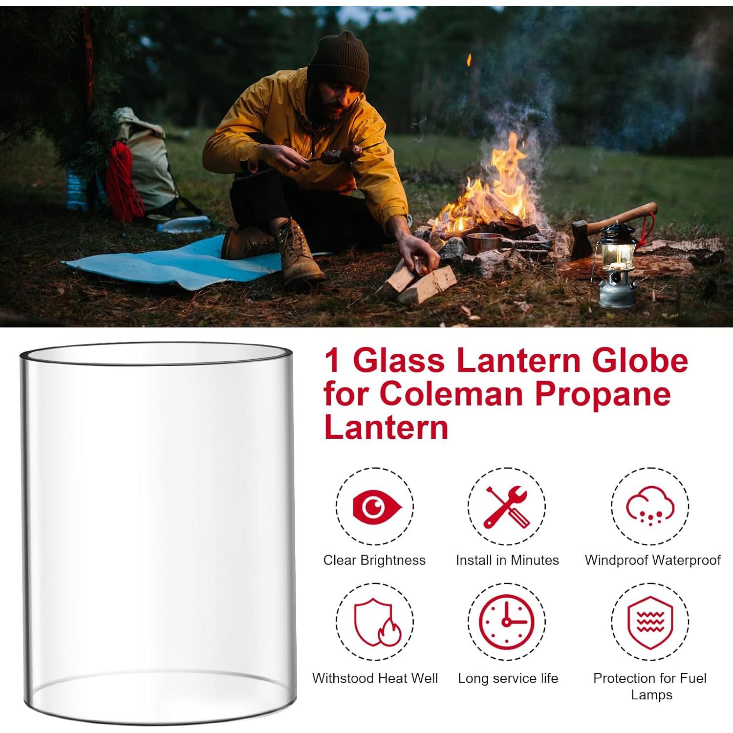 Reemplazo de vidrio para linterna Coleman 288 - HEBRAR