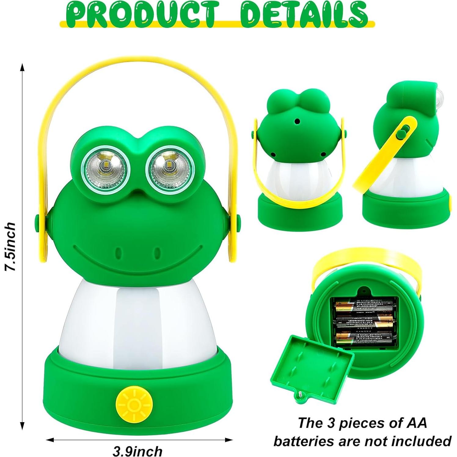 Set de Linternas LED VIHOSE para Camping - 4 Pcs Animales