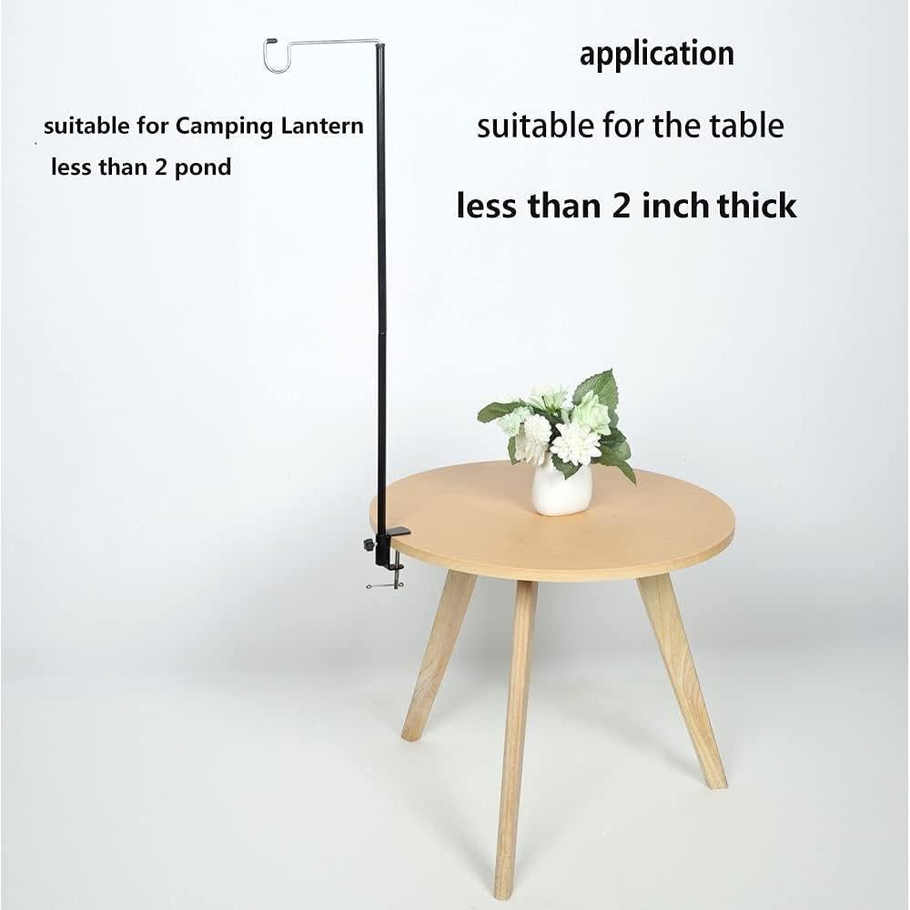 Soporte de Linterna Plegable QZATTCAEN Ajustable 42.5-80 cm