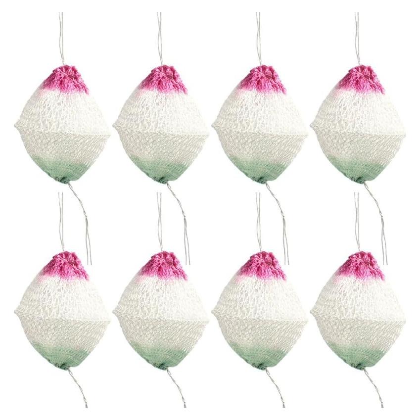 Pantallas de Linterna de Gas EXCEART 12 Piezas 9x9cm Rayón