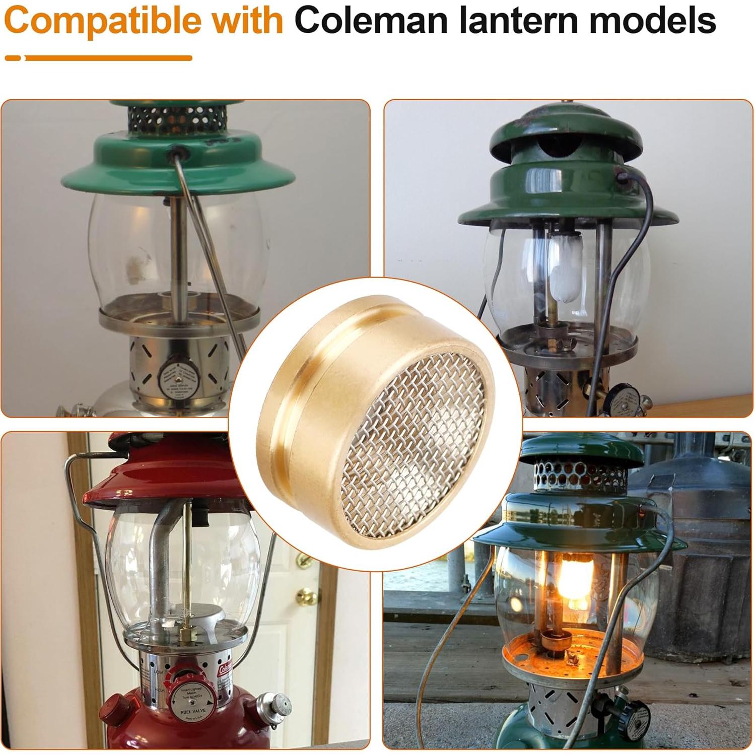 Tapa de Quemador y Malla Coleman 639.236.237.249 - Repuestos de Linterna