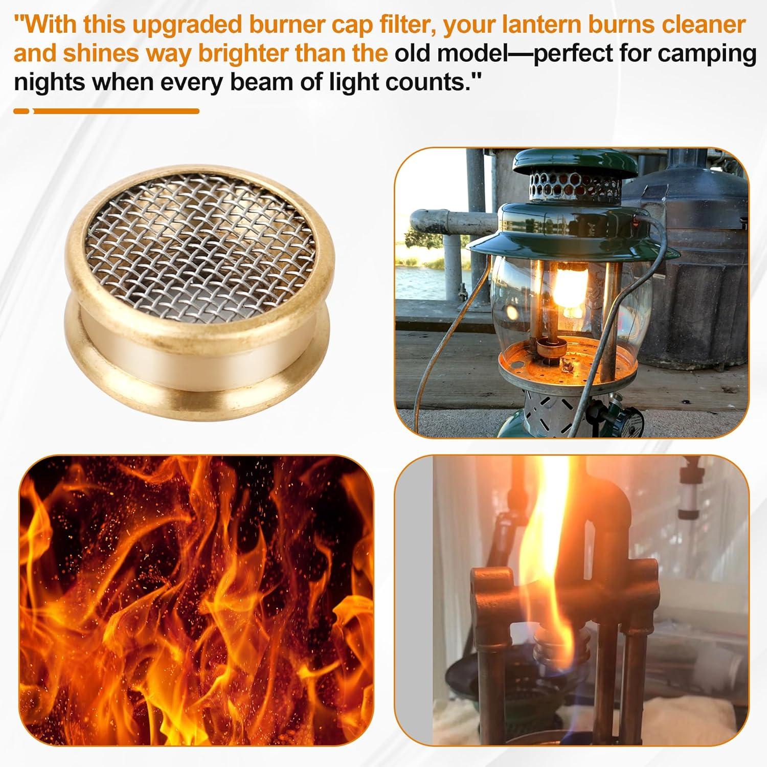 Tapa de quemador y pantalla LVACODV para linternas Coleman 242/200