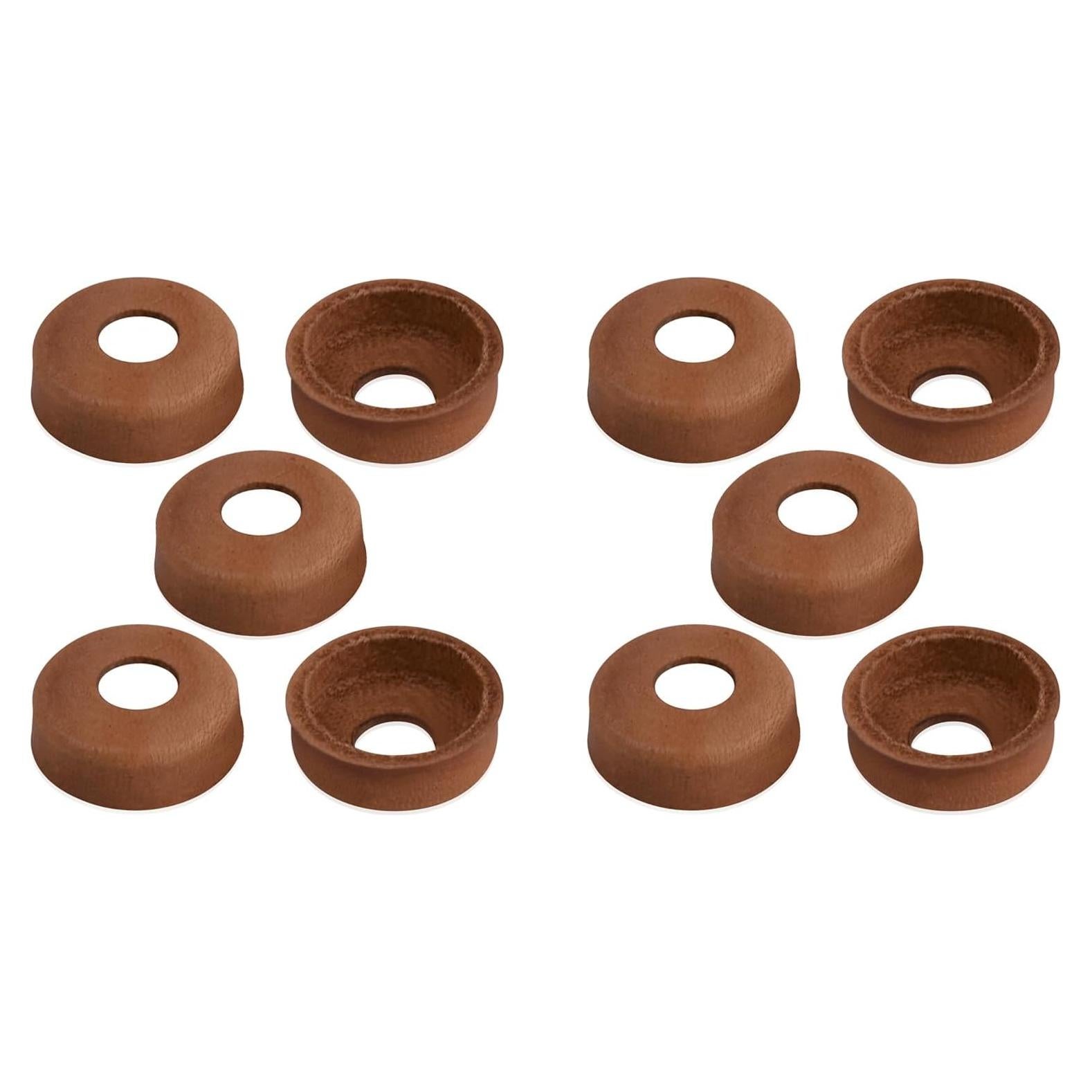 10 Copas de Bomba de Cuero Ciuouient para Estufas Coleman 22mm