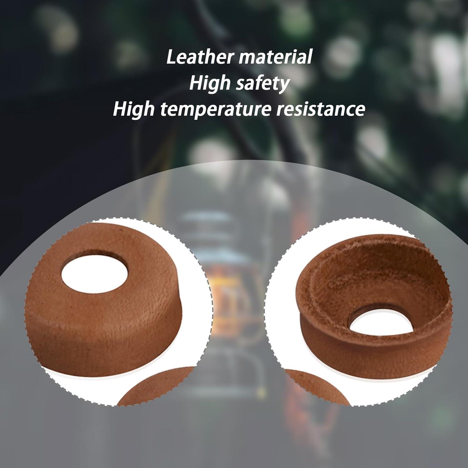 10 Copas de Bomba de Cuero Ciuouient para Estufas Coleman 22mm