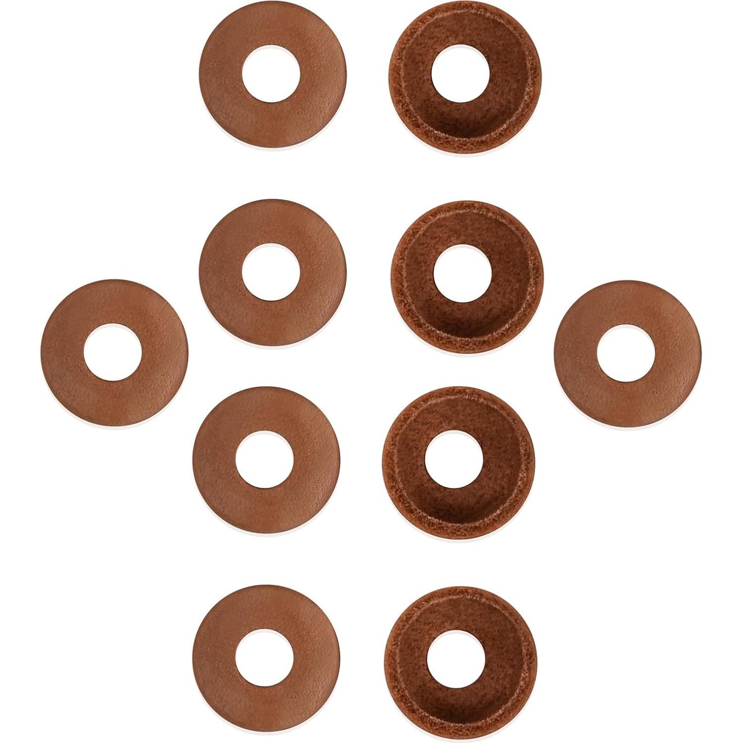 10 Copas de Bomba de Cuero Ciuouient para Estufas Coleman 22mm