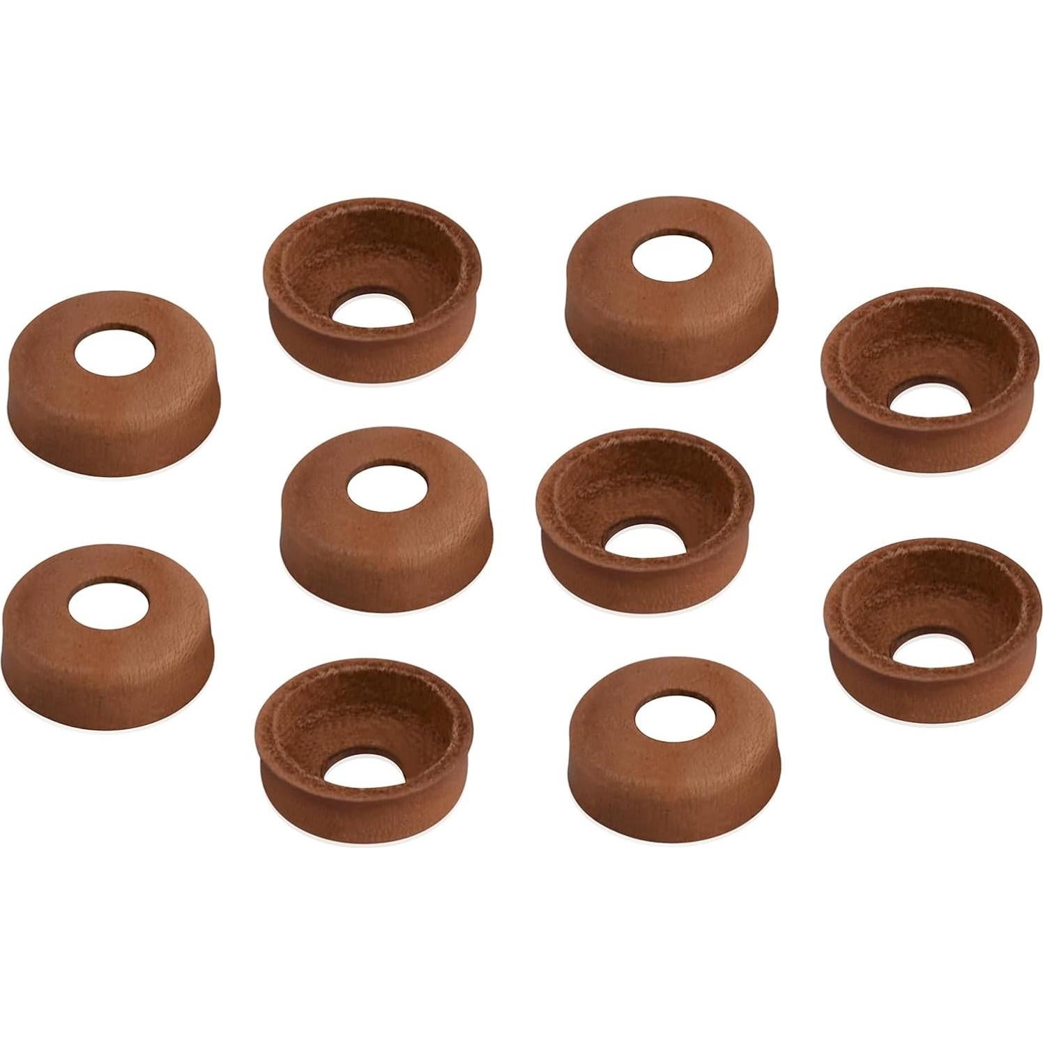 10 Copas de Bomba de Cuero Ciuouient para Estufas Coleman 22mm