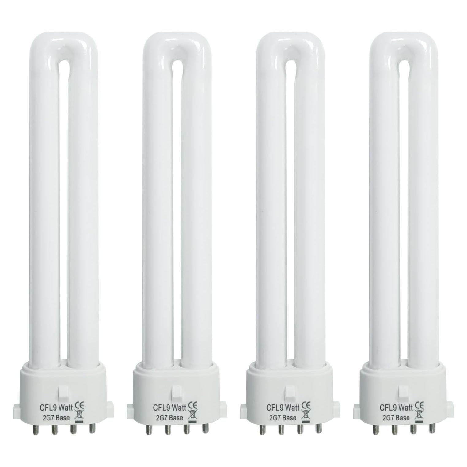 Bombilla CFL 9W 4100K 2G7 JL - Paquete de 4