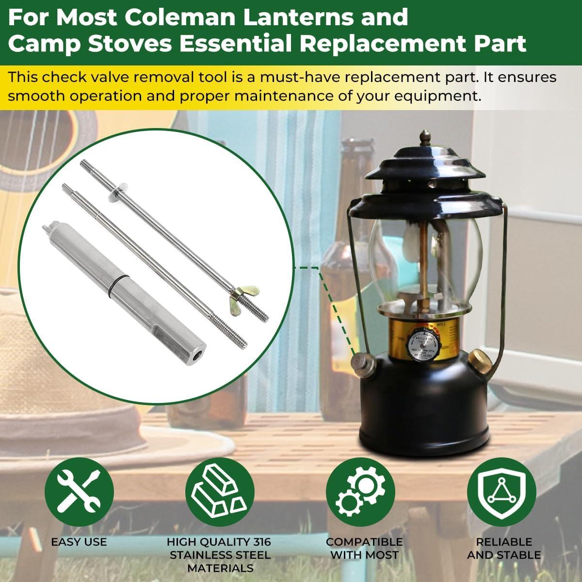 Llave de Extracción de Válvula de Comprobación MOTOQUEEN para Estufas Coleman