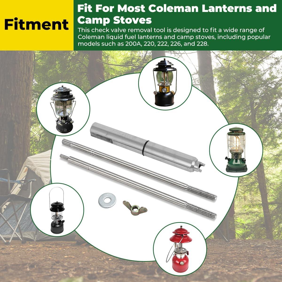 Llave de Extracción de Válvula de Comprobación MOTOQUEEN para Estufas Coleman