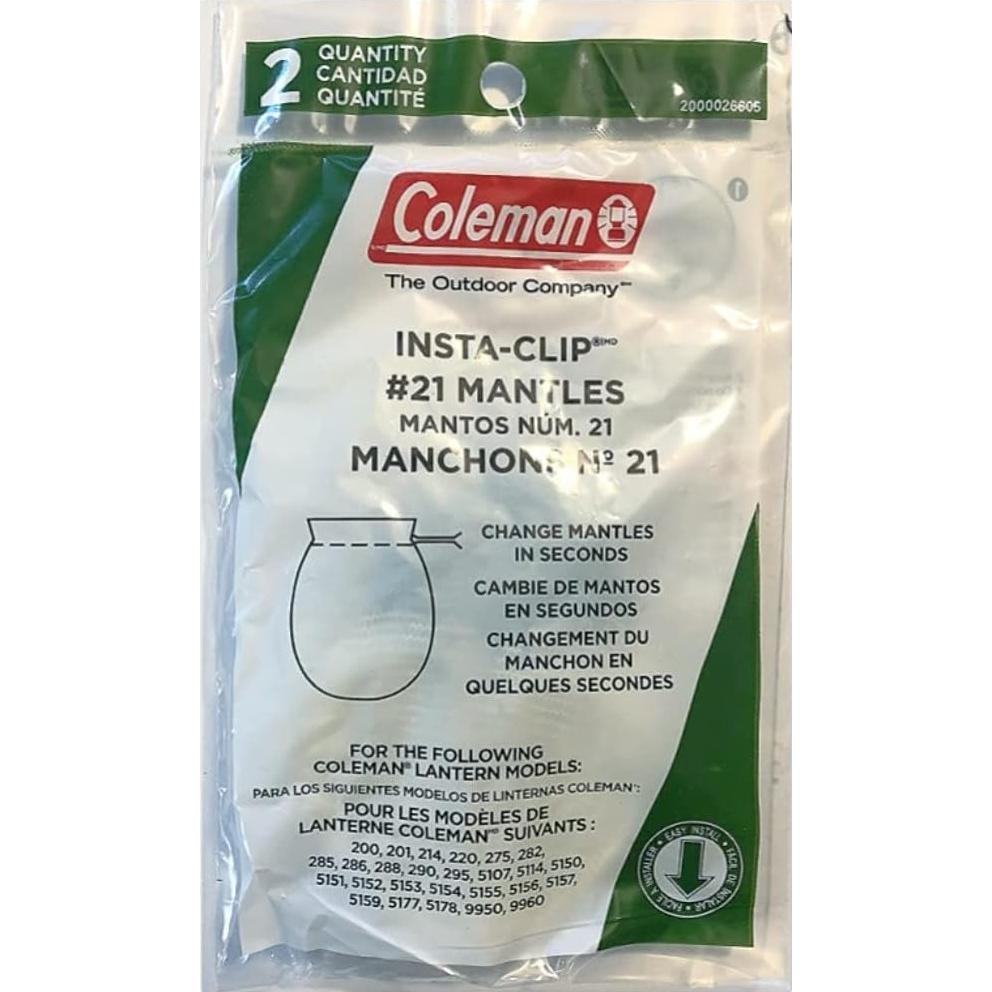 Mantillos de Alambre Coleman #21 para Linternas - 2 Unidades