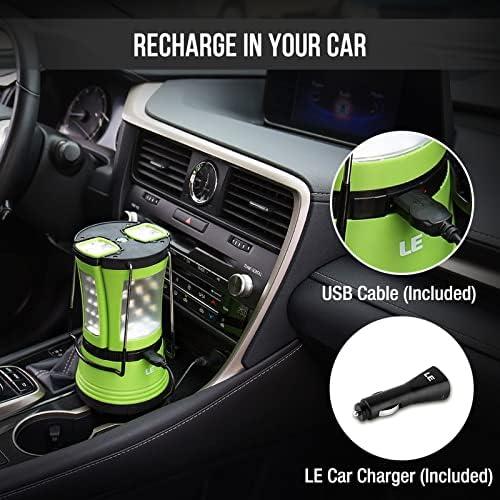 Linterna de Camping LED Lepro 600LM Recargable IPX4