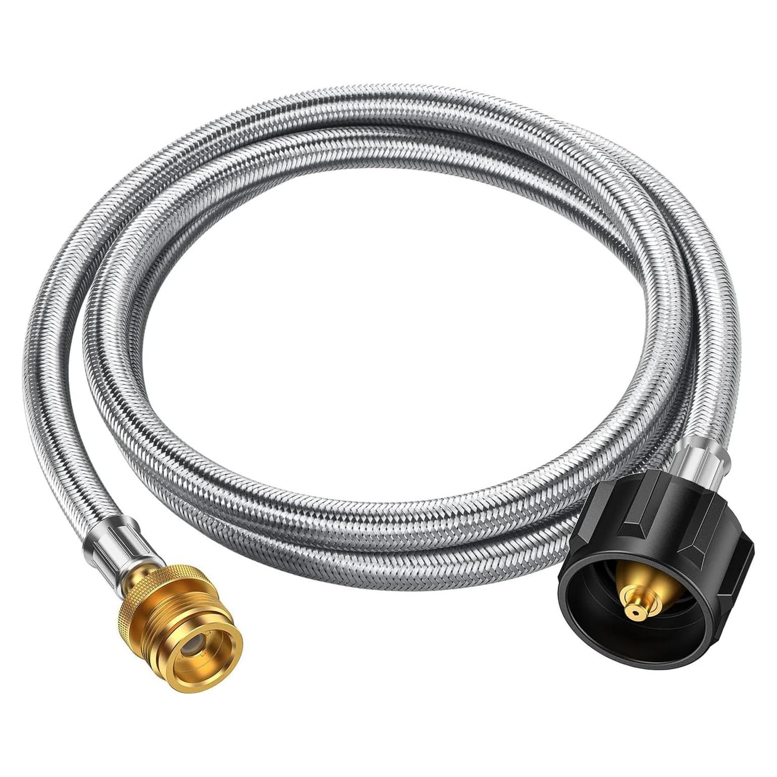 Adaptador de Manguera de Propano VIEAUBE 1lb a 20lb 1.83m