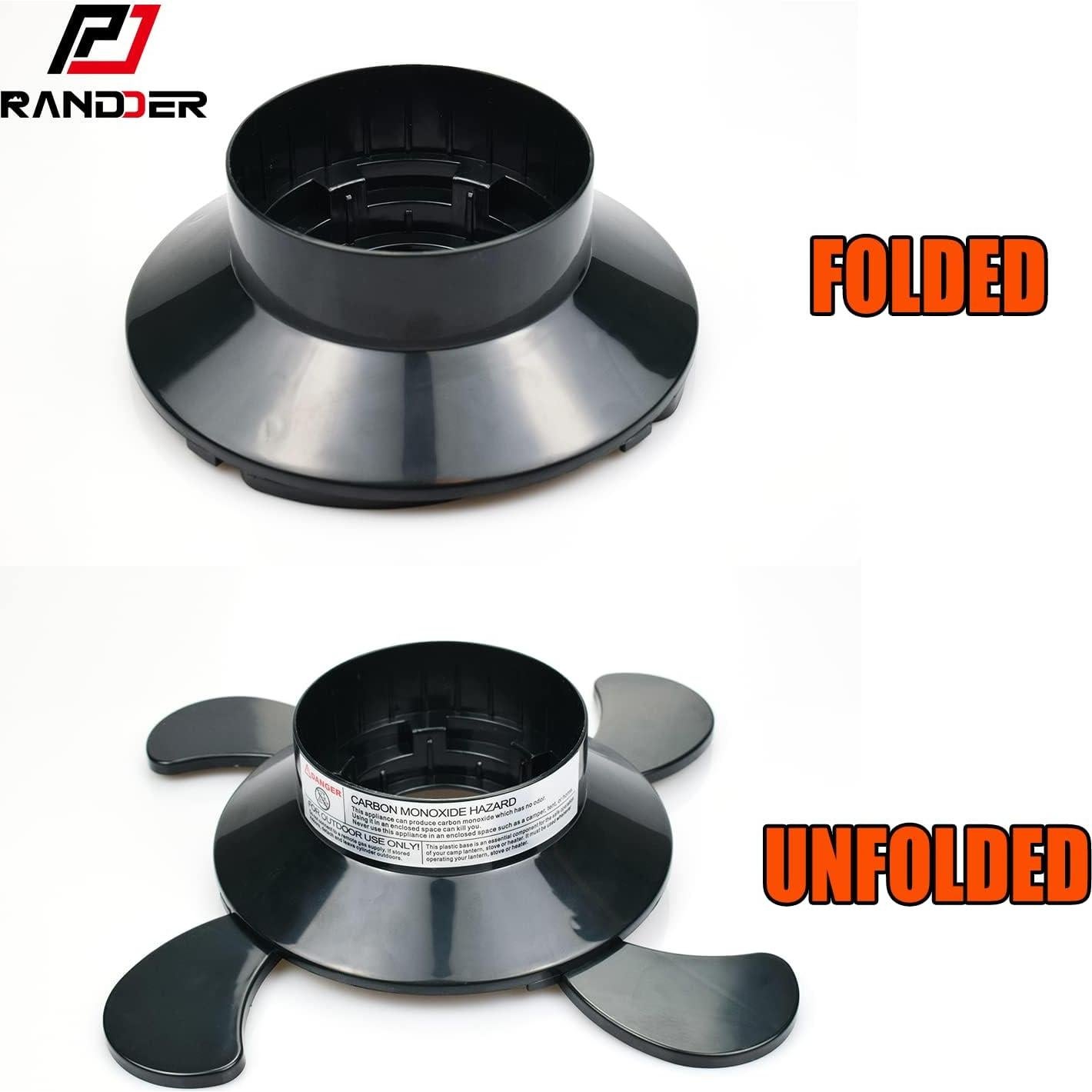 Base de cilindro de propano Randder 16oz plegable para camping
