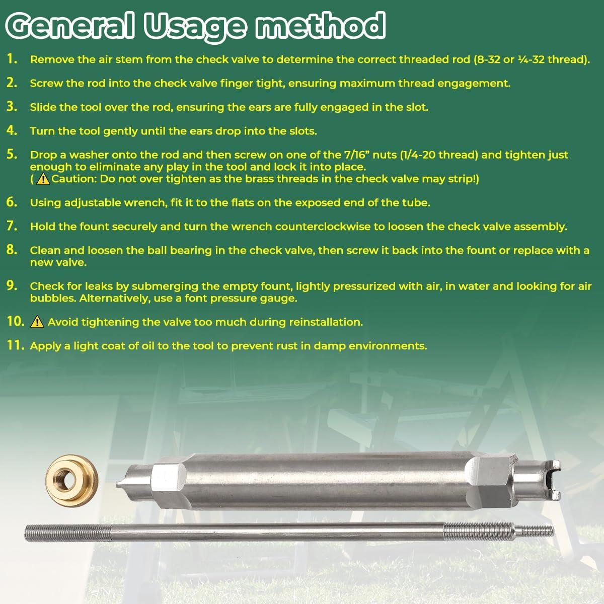 Herramienta de Extracción de Válvula Doble Extremo MOTOQUEEN