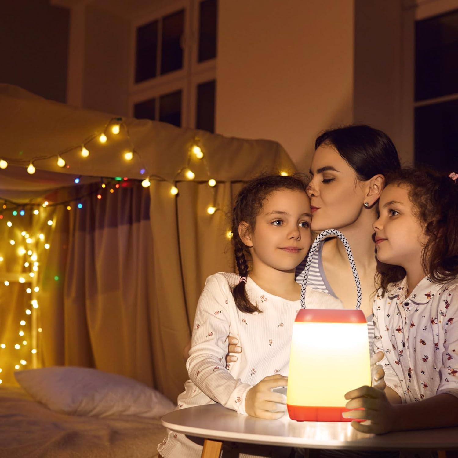 Linterna de Camping LED VIHOSE 6 Pcs 12.4 cm Portátil 3 Modos