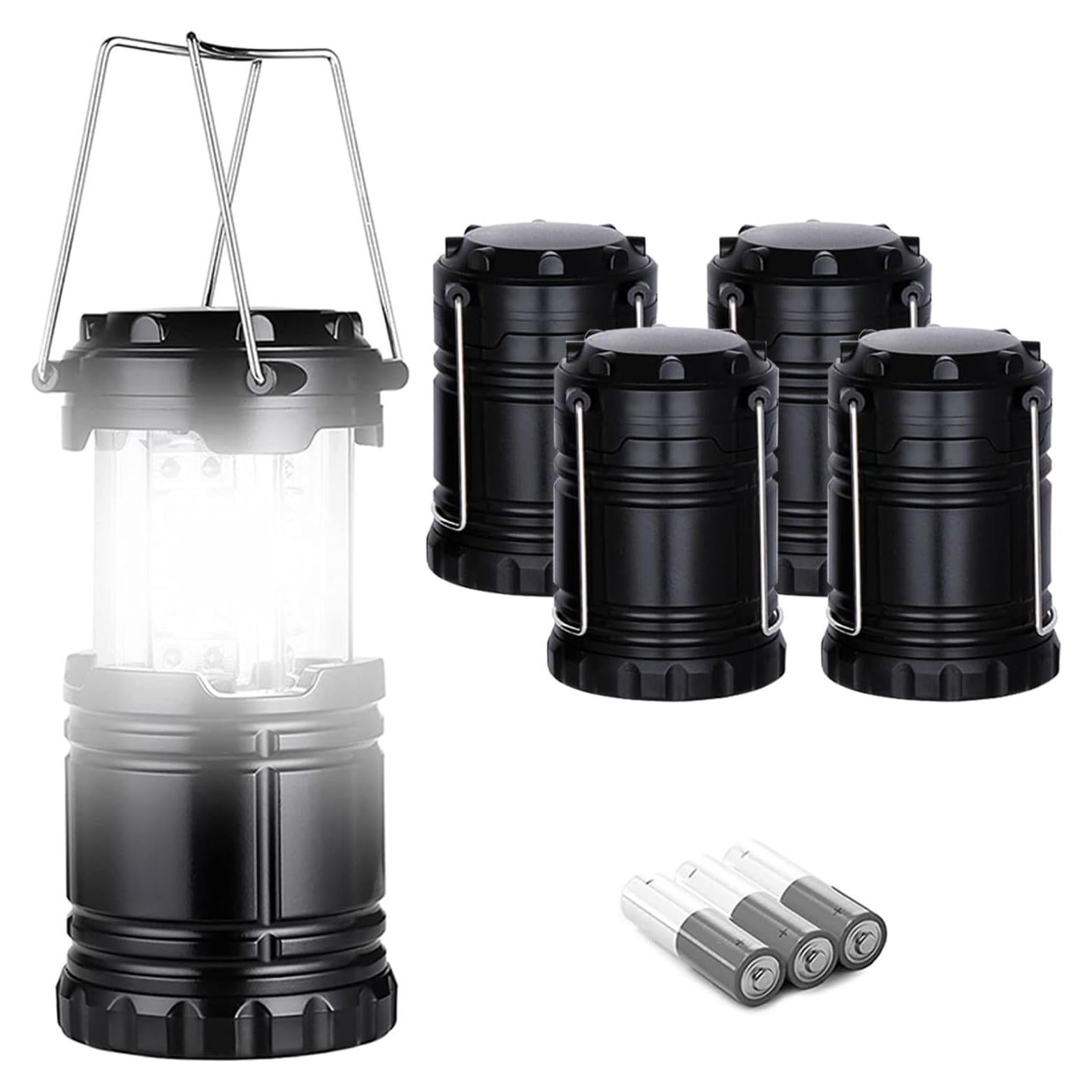 Linterna LED de Camping CHUNYU - Paquete de 4, 30 LEDs, Impermeable