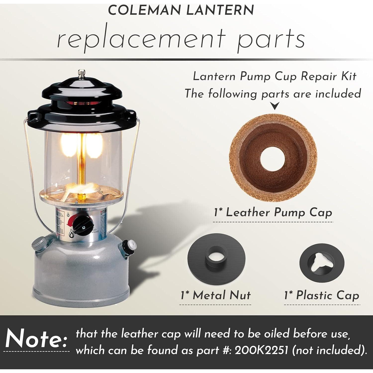 Kit de Reemplazo de Copa de Bomba Coleman 3000005094 - Cuero y Metal