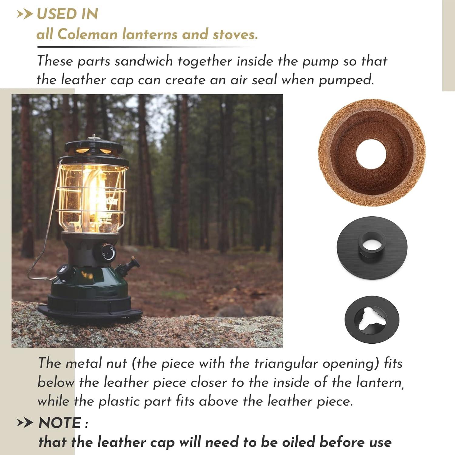 Kit de Reemplazo de Copa de Bomba Coleman 3000005094 - Cuero y Metal