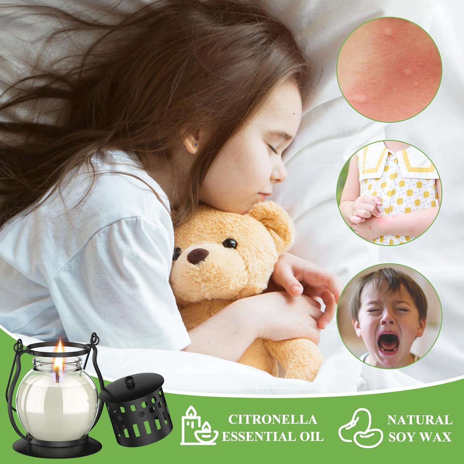 Set de Velas Aromáticas de Citronela Funxim - 3 Piezas 70g