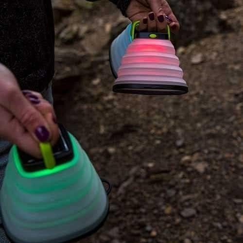 Linterna Solar Plegable Goal Zero Crush Light Chroma 60 Lúmenes