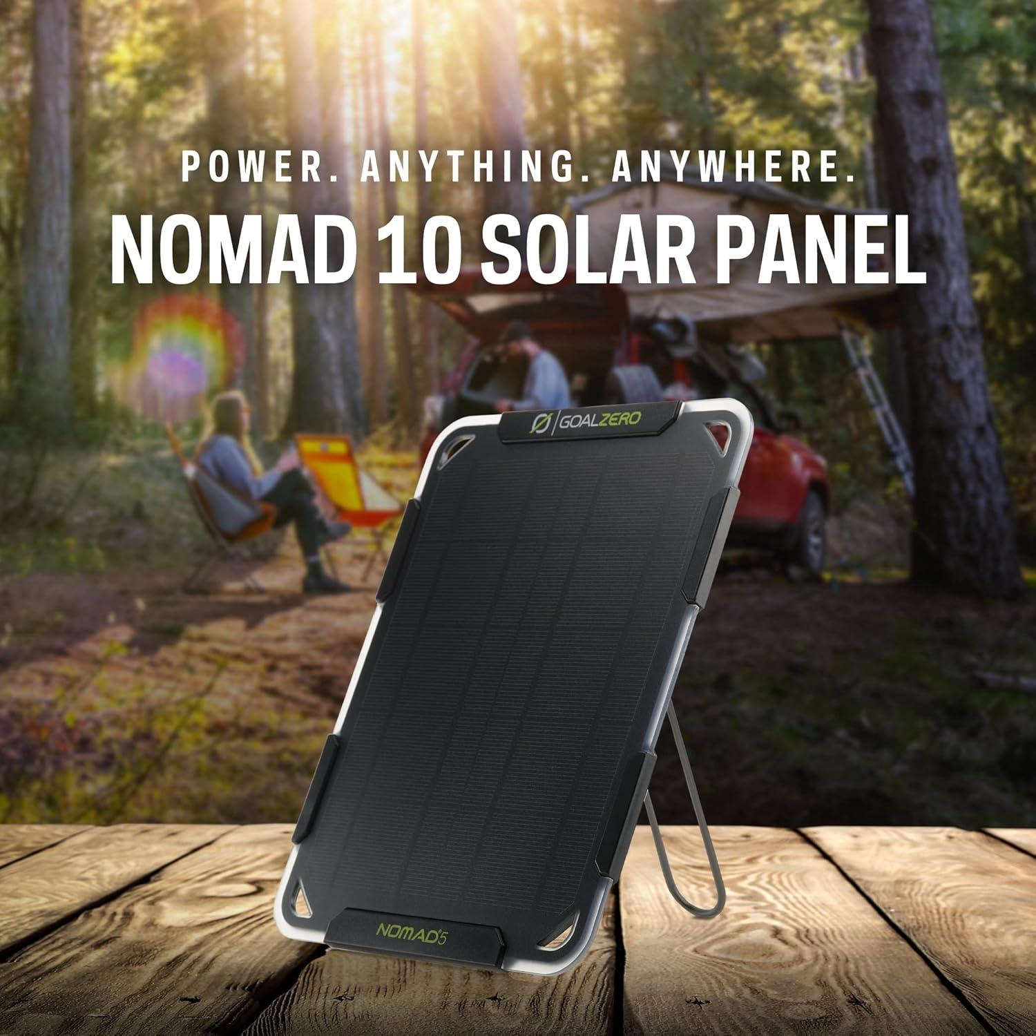Nomad 5 Solar Panel, Small, Lightweight, 11500 BT204