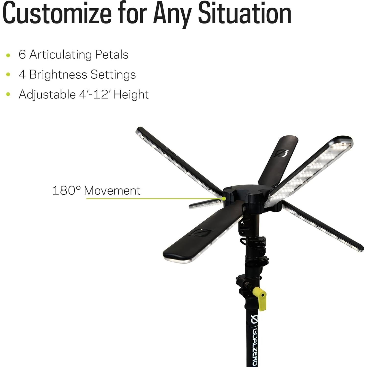 Luz LED portátil Goal Zero Skylight 6000 lúmenes 1.22-3.66m