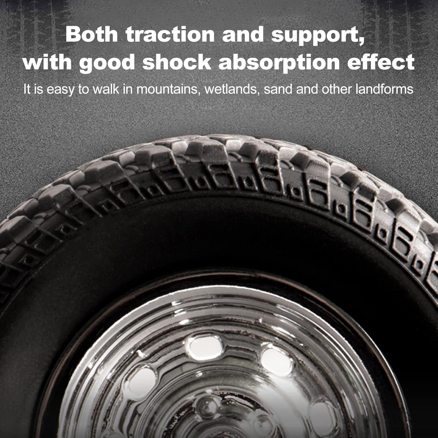 Coche RC Goolsky Rock Crawler 1:12 4WD Todo Terreno Plata