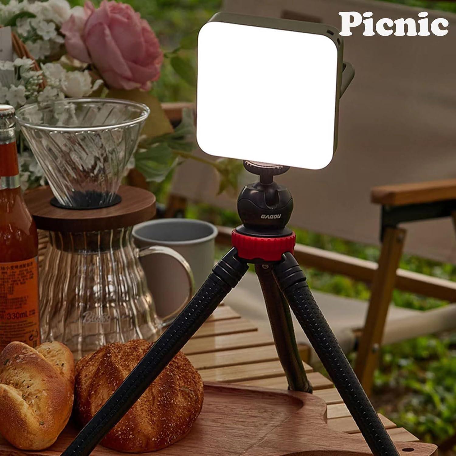 Linterna de Camping LED Recargable Adigyco 20000mAh Impermeable