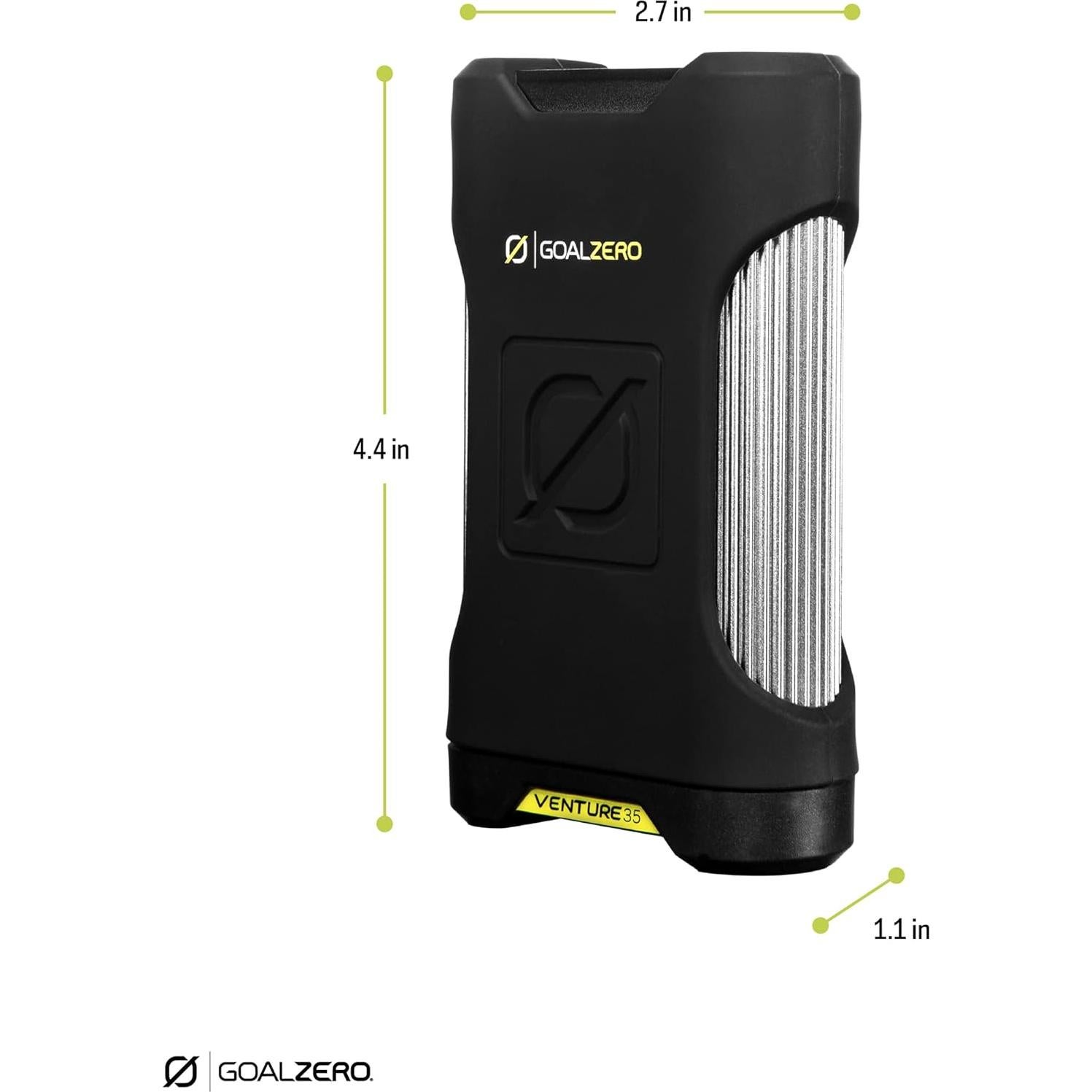 Cargador Portátil Goal Zero Venture 35 con Panel Solar 9600mAh