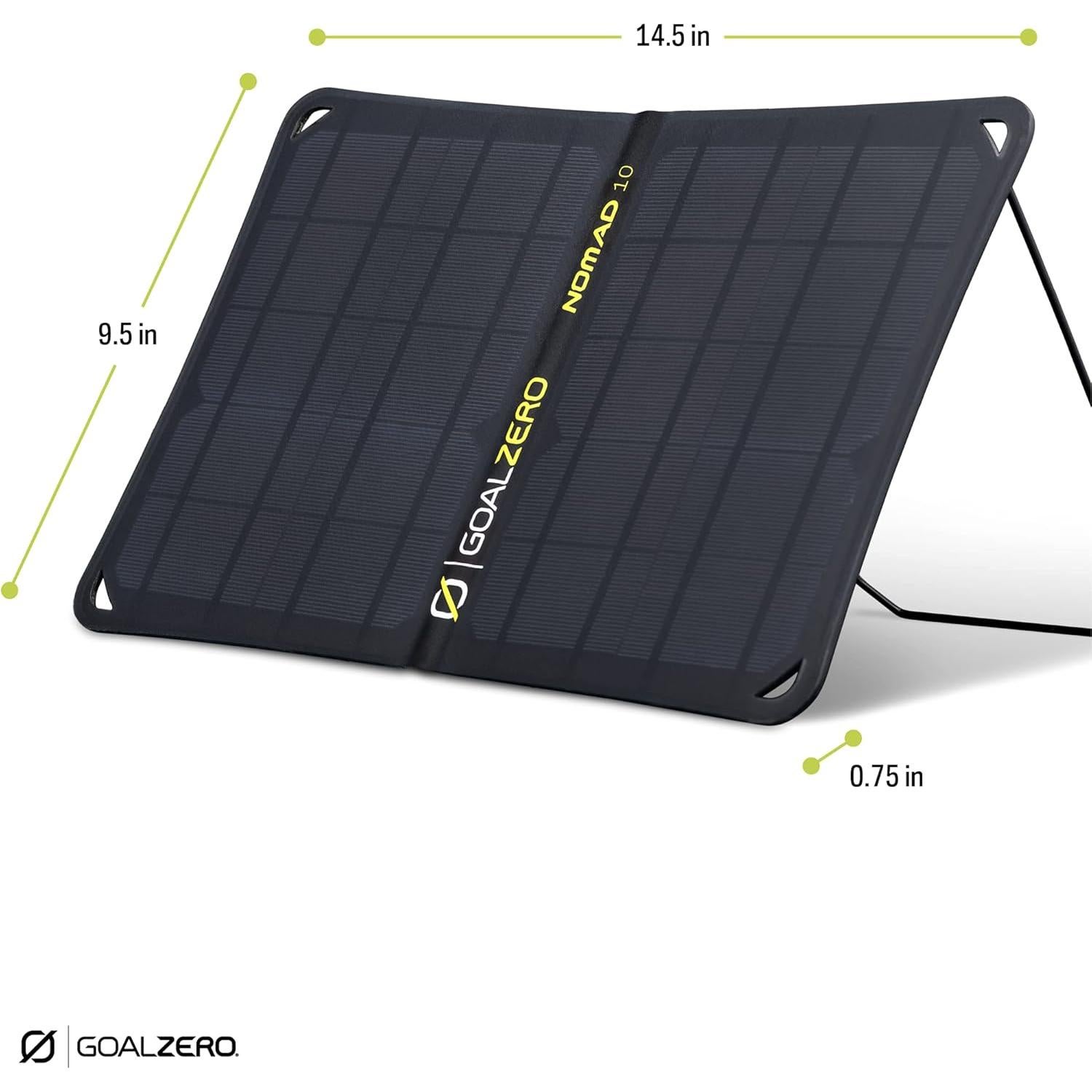 Cargador Portátil Goal Zero Venture 35 con Panel Solar 9600mAh
