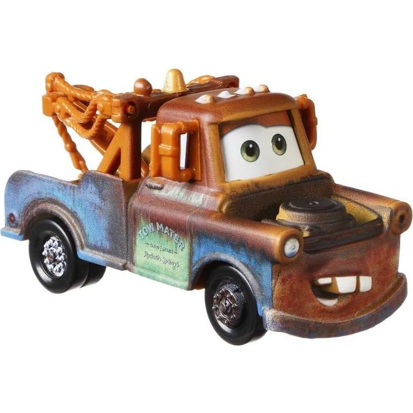 Coche de Metal Disney Cars Mater 1:55 Detalles Realistas